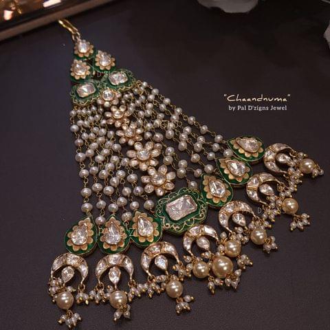 Chaandnuma Moissanite Polki Jhummar Chaandnuma Moissanite Polki Jhummar