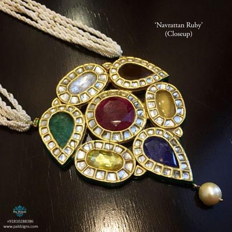 Navrattan Ruby Long Set Navrattan Ruby Long Set