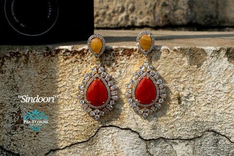 Sindoori Diamond Earings Sindoori Diamond Earings
