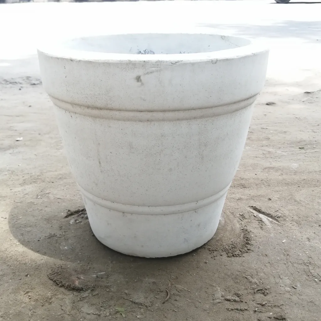 Buy 10 inch - Lining Cement Planter Online | Urvann.com 10 inch - Lining Cement Planter