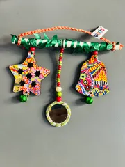XMas special hangings - star and bell - for door or wall