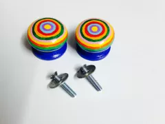 Sky-Rainbow Knobs - Set of 2