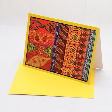 Ethereal (Yellow) Greeting Card