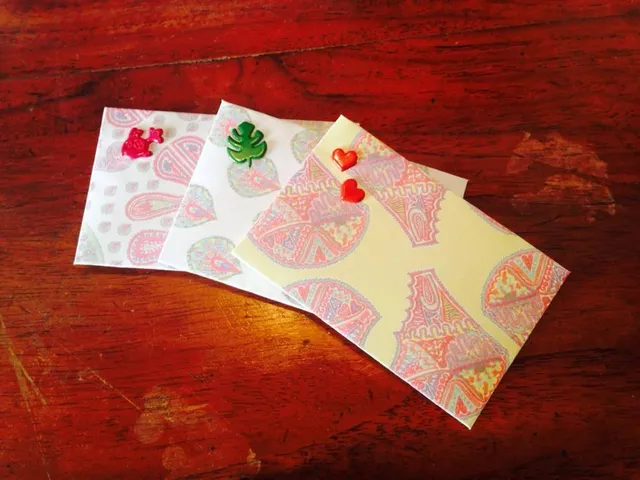 Whimsical Small Envelopes - Set of 3