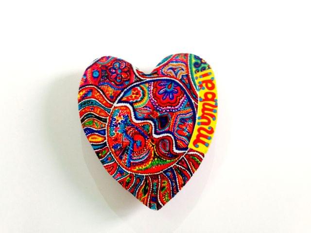 Art Heart Mumbai Wooden Magnet Khyatiworks
