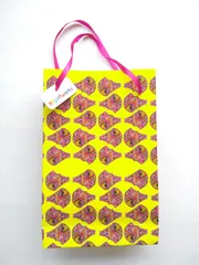 Psychedelic Yellow Gift Bag - Large