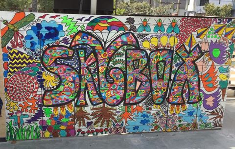 THE SKYBOX MURAL