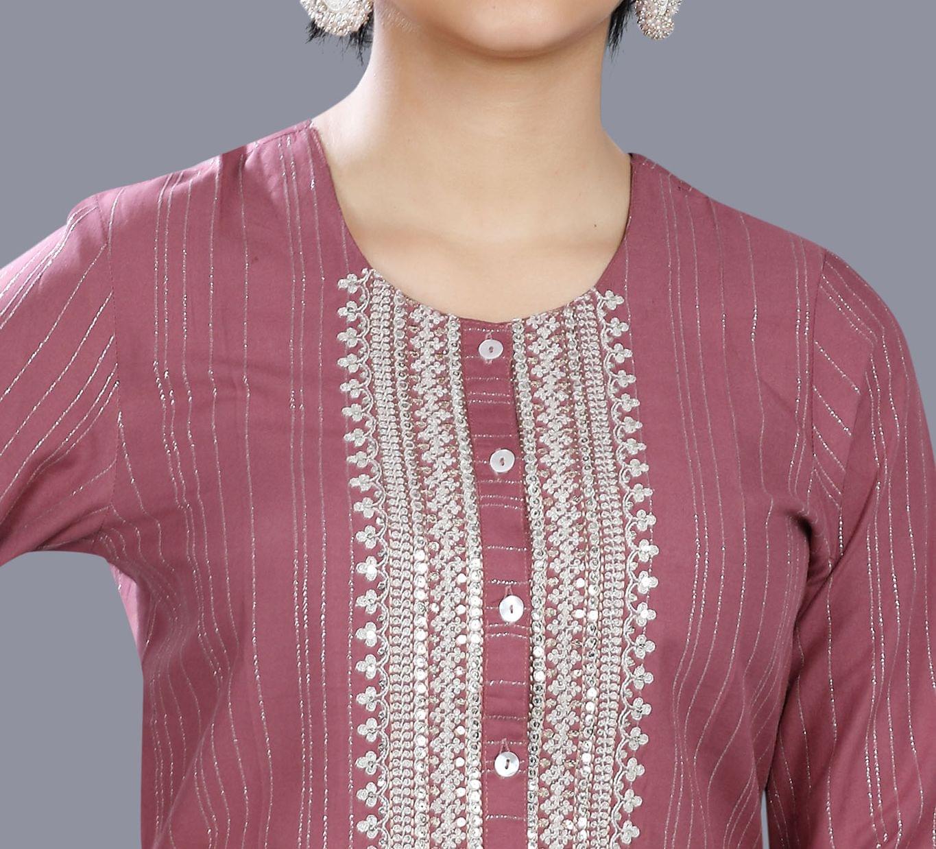 Arshiya Pecah Cotton Short Kurtis