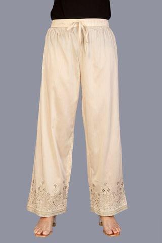 Caramel Cream Women Cotton Pants casual and semi formal daily trousers
