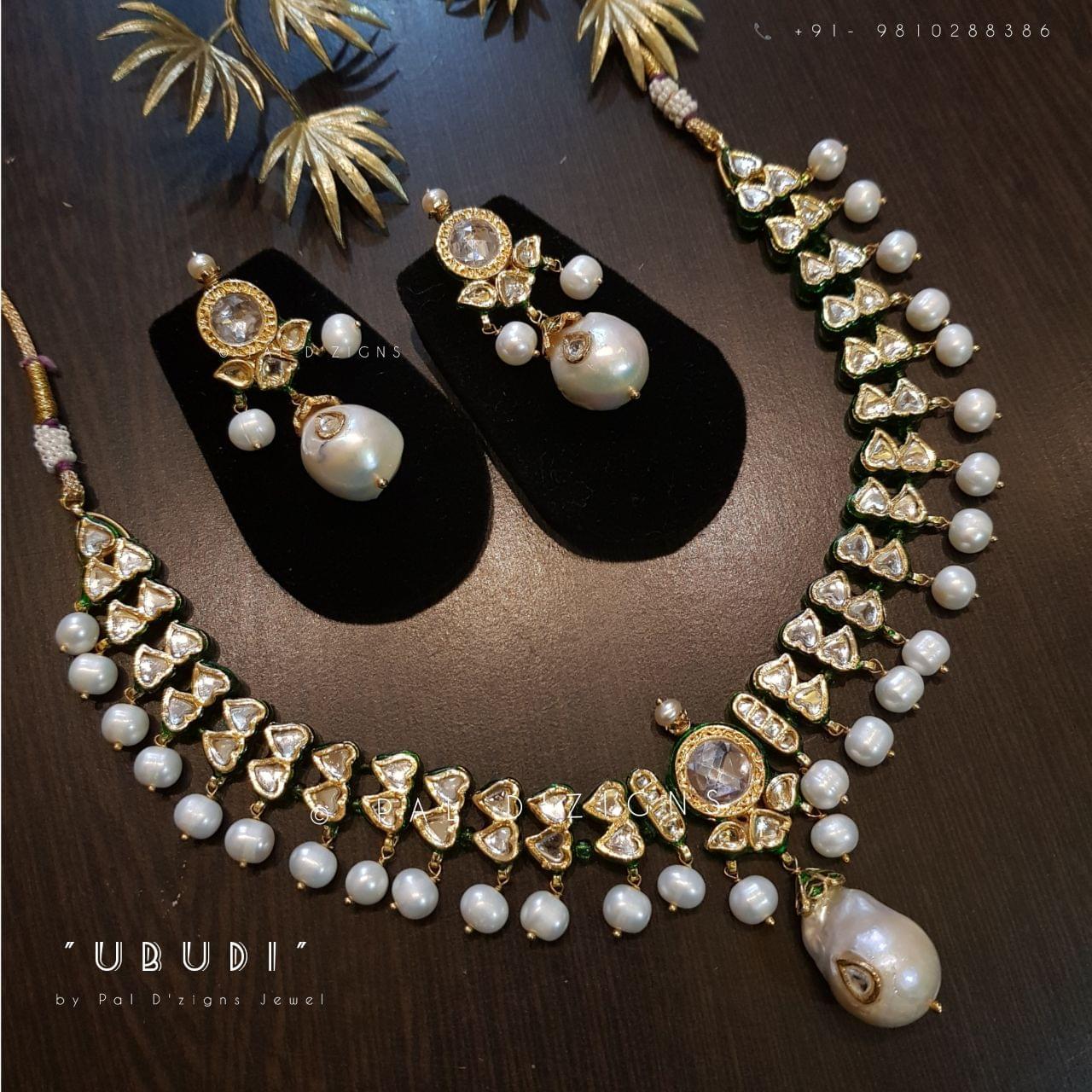Ubudi Kundan Polki Set