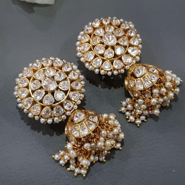 Chaand Polki Jhumki