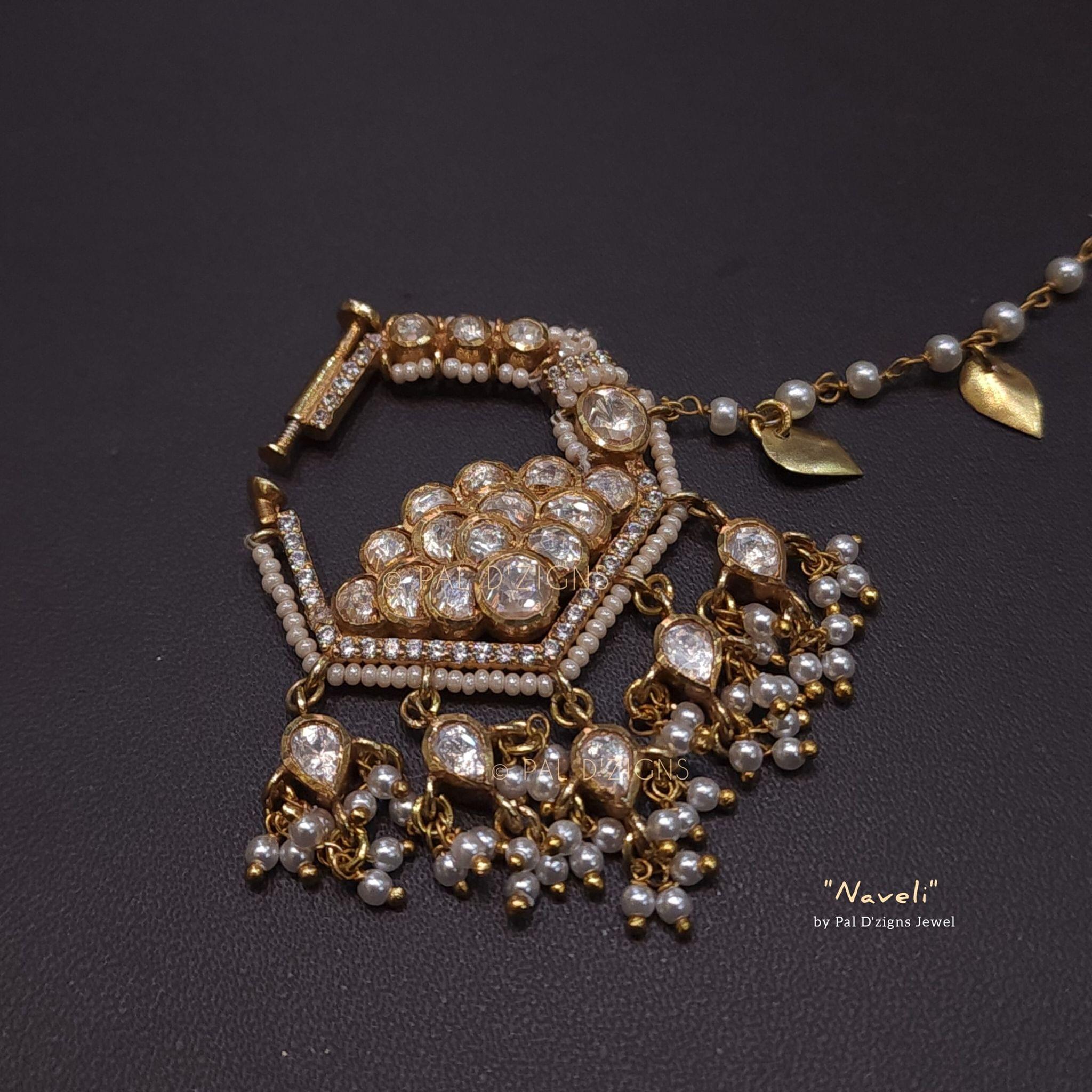 Naveli Moissanite Polki Nath