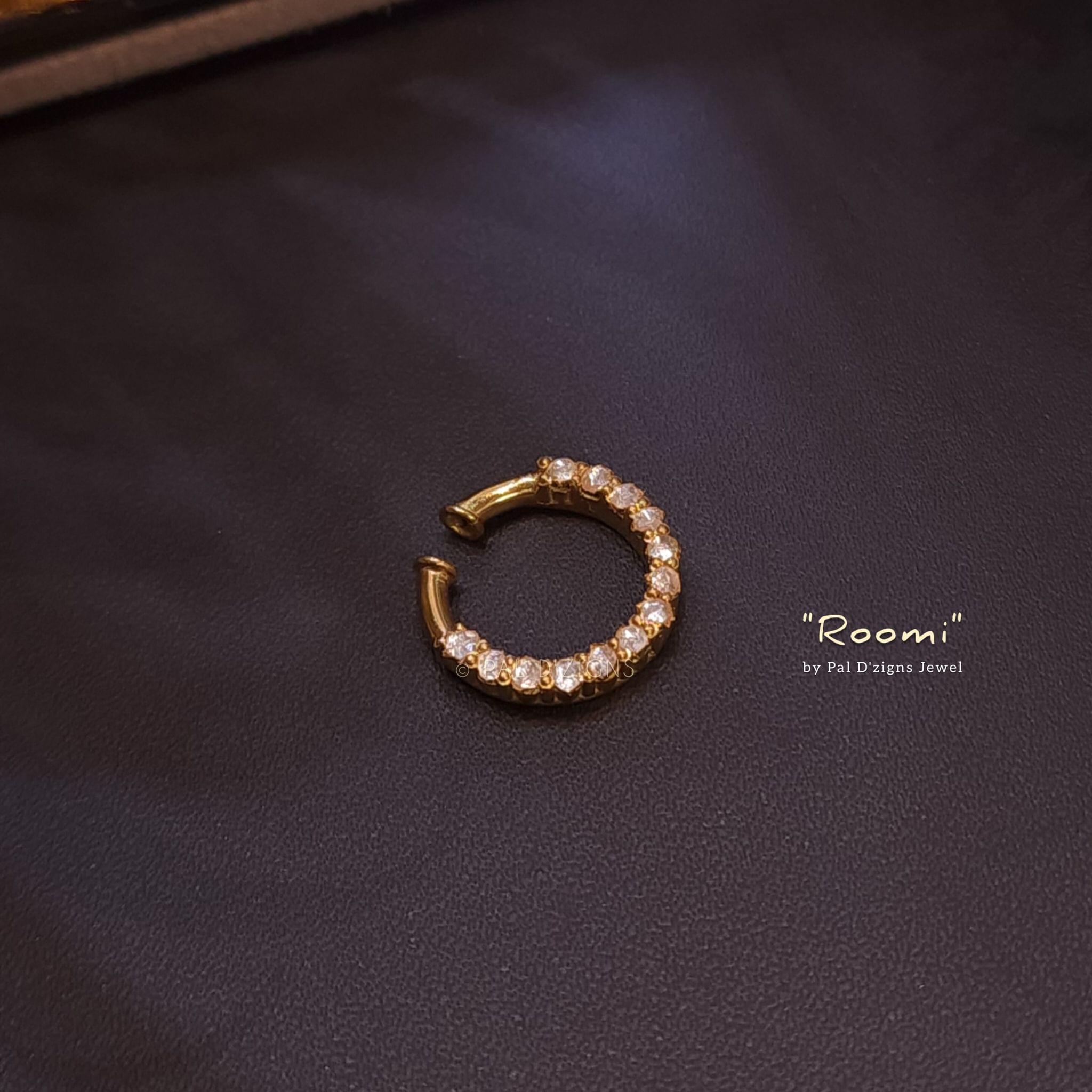 Roomi Moissanite Polki Nath
