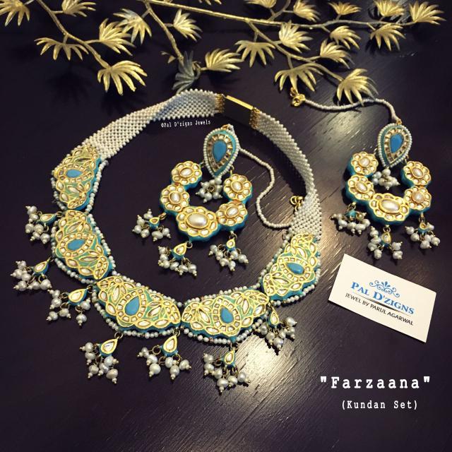 Farzaana Kundan Set