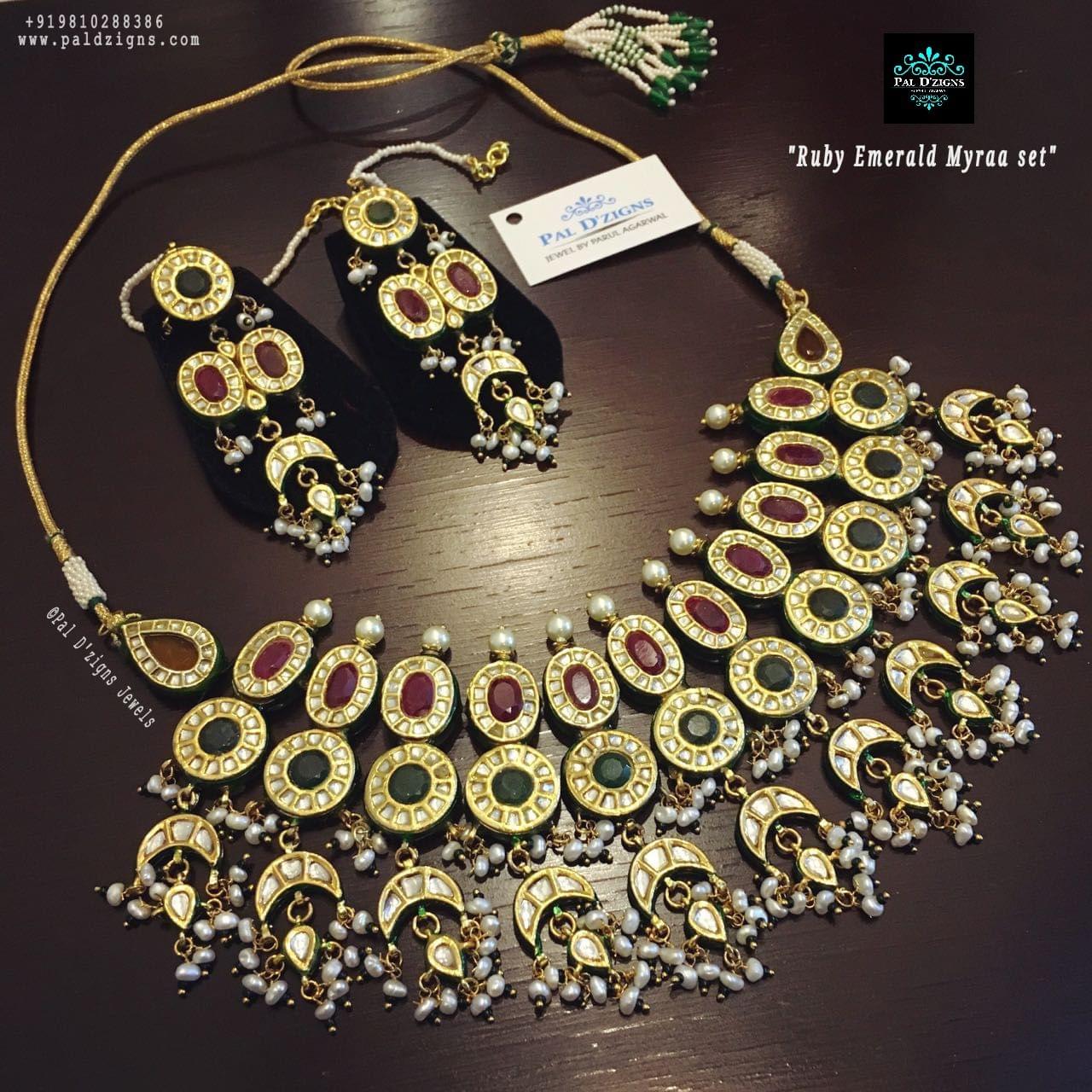 Ruby Emerald Myraa Set