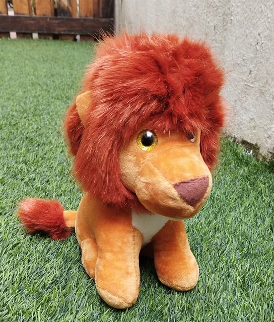 Cute Little Lion With A Mane - Orange