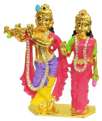 Metal Idol Radha Krishna: Divine Dance Raas Leela (12135)