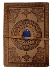 Leather Journal 'Magic Stone': Vintage Design Diary Notebook (10155A)