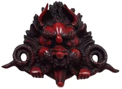 Resin Wall Hanging Lord Garuda: Evil Eye & Good Luck Charm Idol (11658)