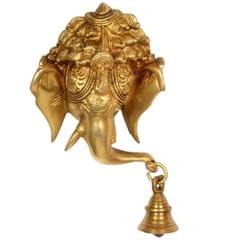 Ganesha Head with Bell (10028)