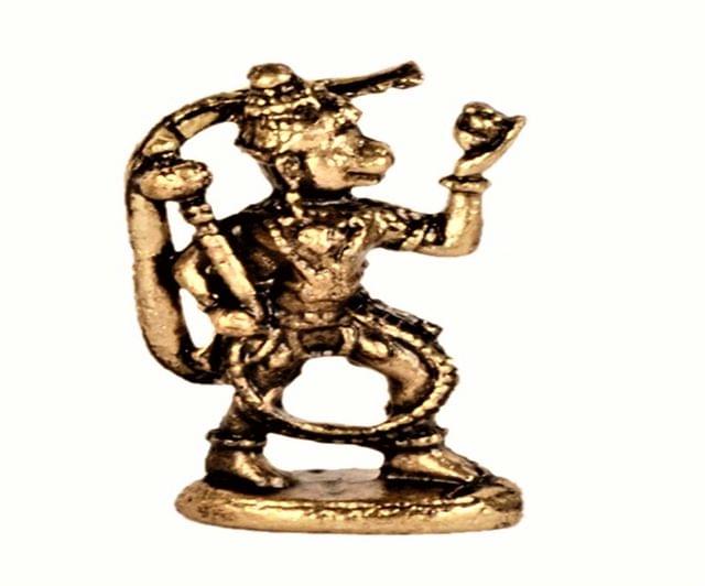 Rare Miniature Statue Lord Hanuman Bajarang Bali: Unique Collectible Gift (11175)