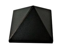 Black Tourmaline Pyramid: Good Luck Healing Charm, Divine Spiritual Crystal Stone (11491)