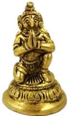 Brass Statue Garuda: Vishnu Vahana Varadaraja Perumal (11757)