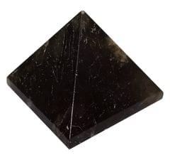 Golden Pyrite Stone Pyramid: Reiki Healing Divine Spiritual Crystal (11932)