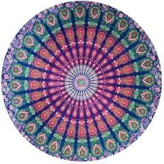 Cotton Wall Poster Beach Throw 'Mandala': Bohemian Wall Hanging Round Tapestry (20064A)