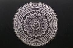 Cotton Bed Cover Wall Poster Beach Throw 'Nature Mandala': Bohemian Hanging Tapestry (20055)