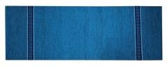 Cotton Floor Runner Yoga Mat: Handwoven Subtle Wave Anti-Skid Mats For Yogasana, Pranayam, Surya Namaskar Or Any Exercise (12043B)