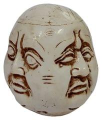 Resin Statue Laughing Buddha Four Faces Of Life (Joy, Sorrow, Anger & Serenity): Feng Shui Vastu Good Luck Charm (12637)