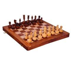 Wooden Chess Set Unique Auto Correcting Design Pieces 10413