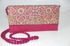 Traditional Indian Women's Clutch Pink (purse12d)