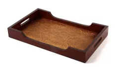 Wooden Serving Tray (Brown) wdt01