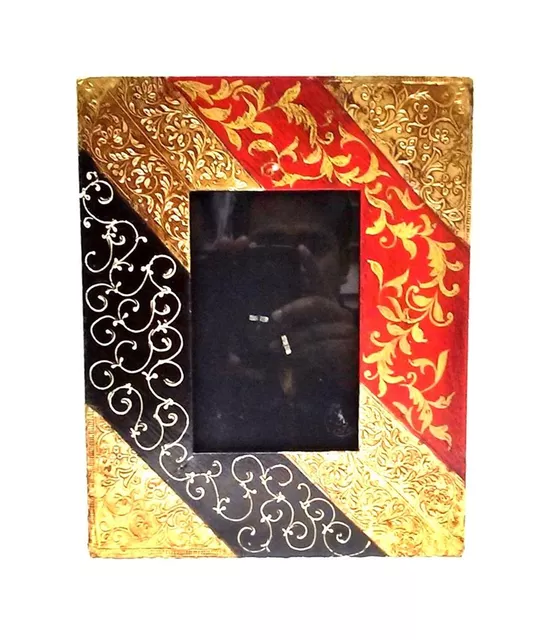 Wooden and Brass photo frame (pf55)