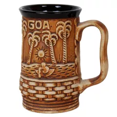 Goa Beach Ceramic Beer Coffee Mug (10053)