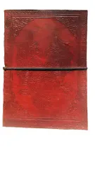 Leather Diary / Journal / Notebook "Dancing Dragons" for Corporate Gift or Personal Memoir (10105)