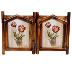 Couple photo frame stand for 5x7 photo (10114)