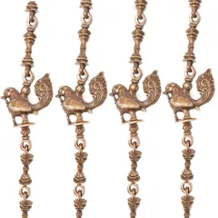 Brass Chain Set of 4 for Swings, Jhula Jhoola Chains