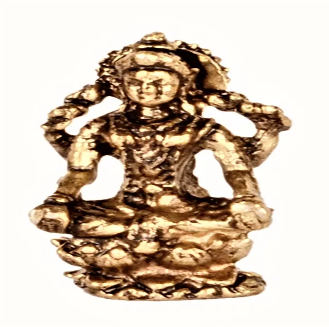 Rare Miniature Statue Goddess Lakshmi (Laxmi): Unique Collectible Gift (11176)