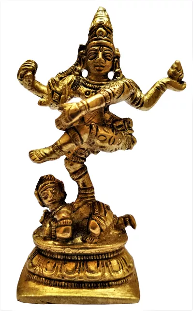 Brass Statue Nataraja: Dancing Lord Shiva (11584)