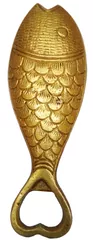 Brass Bottle Opener 'Always Drunk': Vintage Collectible Barware (11598)