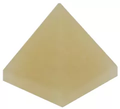 Yellow Aventurine Stone Pyramid: Reiki Healing Divine Spiritual Crystal (11934)