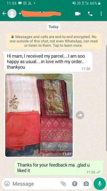 I received my parcel.. I am soo happy as usual... in love with my order.. Thank you..-Reviewed on 9th Jan 2023