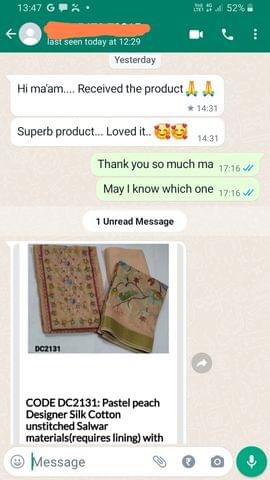 Hi mam, Received the product, Superb product... Loved it... -Reviewed on 15th Jan 2023