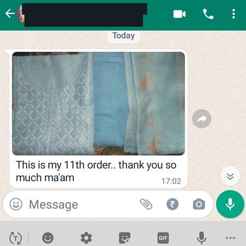 This is my 11th order..thank you so much ma'am -Reviewed on 23 FEB 2023