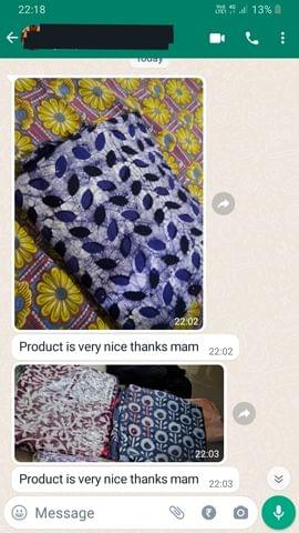 Product is very nice thanks mam  -Reviewed on 9th MAR 2023