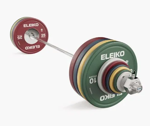 Eleiko Weightlifting Training Set 190 kg, Men, Coloured