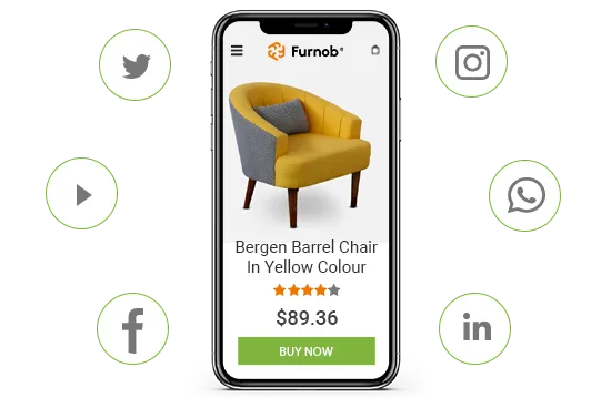 Build an online furniture store with an online presence using StoreHippo omnichannel solution
